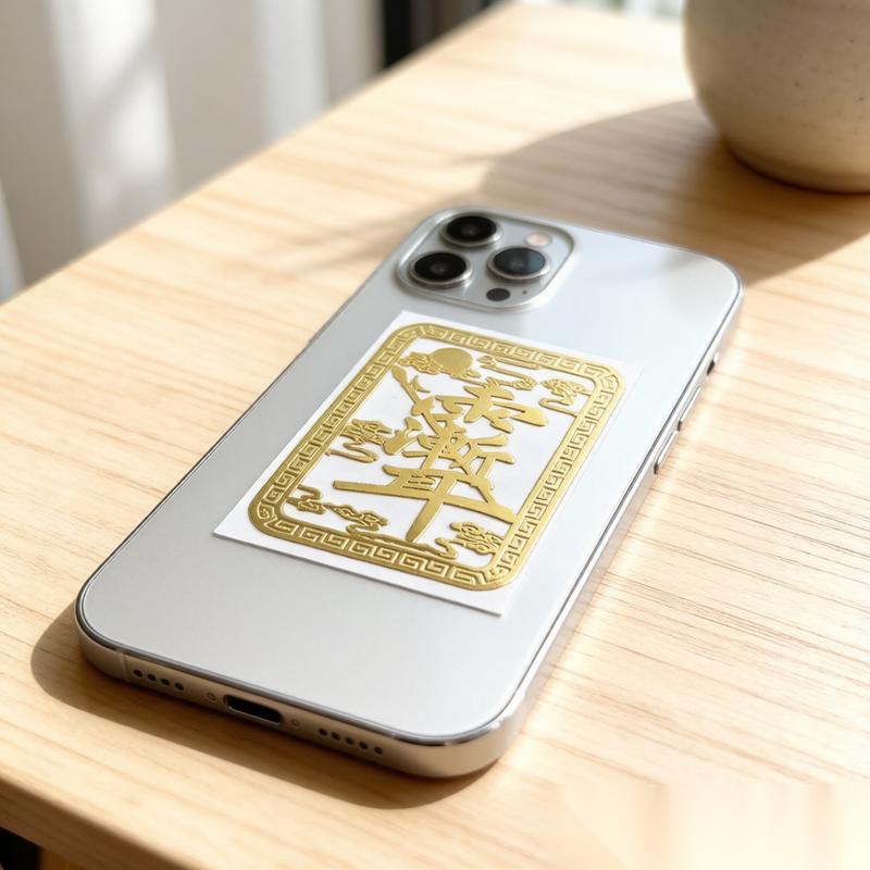 Purple Star Protection Phone Sticker I